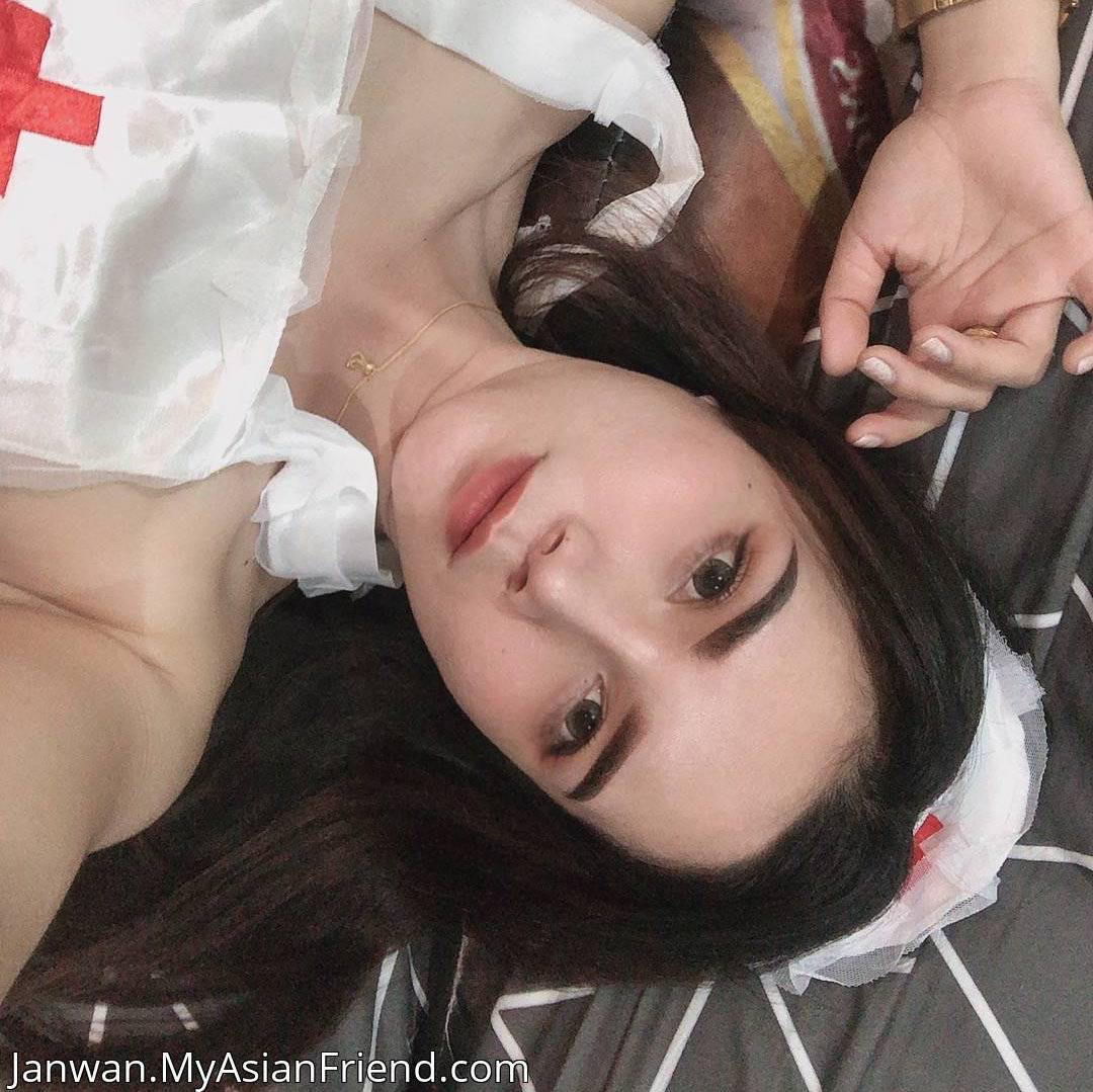 Janwan plays a very sexy nurse