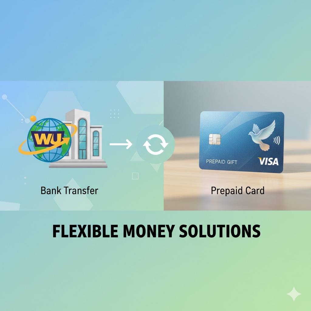 New Payment Options Western Union Bank Deposit and Visa Gift Card